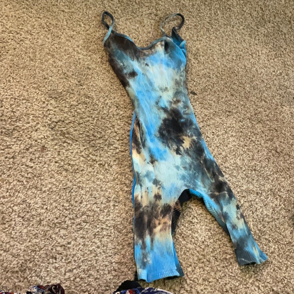 Tye dye body suit